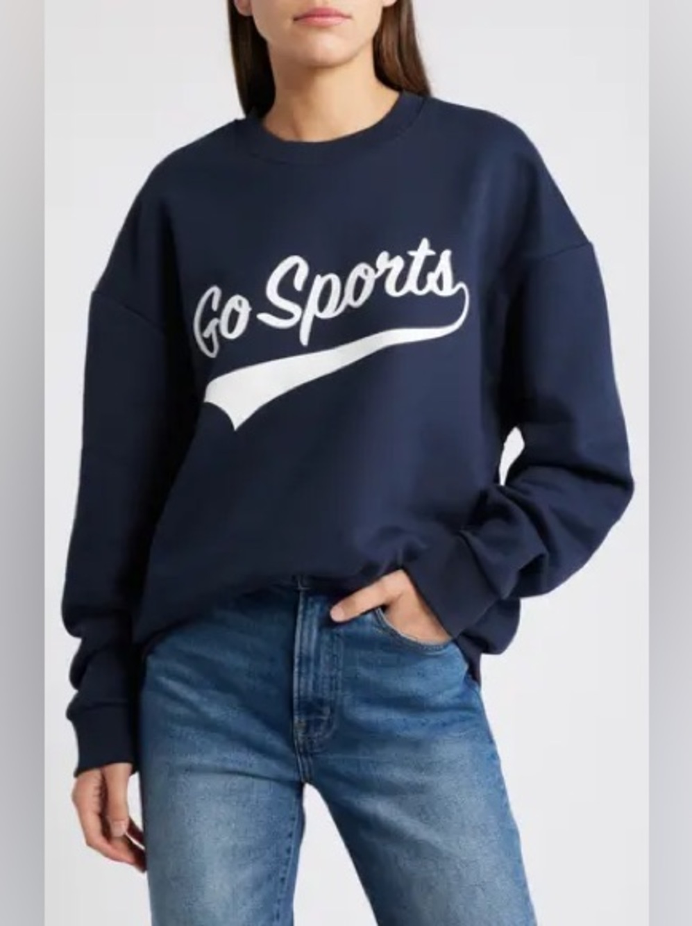 Favorite Daughter Go Sports Sweatshirt like new, perfect condit M smoke pet free
